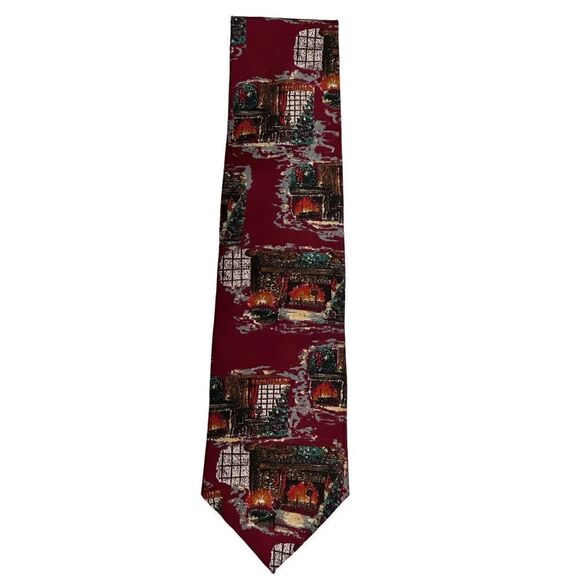 Wembley Christmas Tie    - Picture 2 of 6